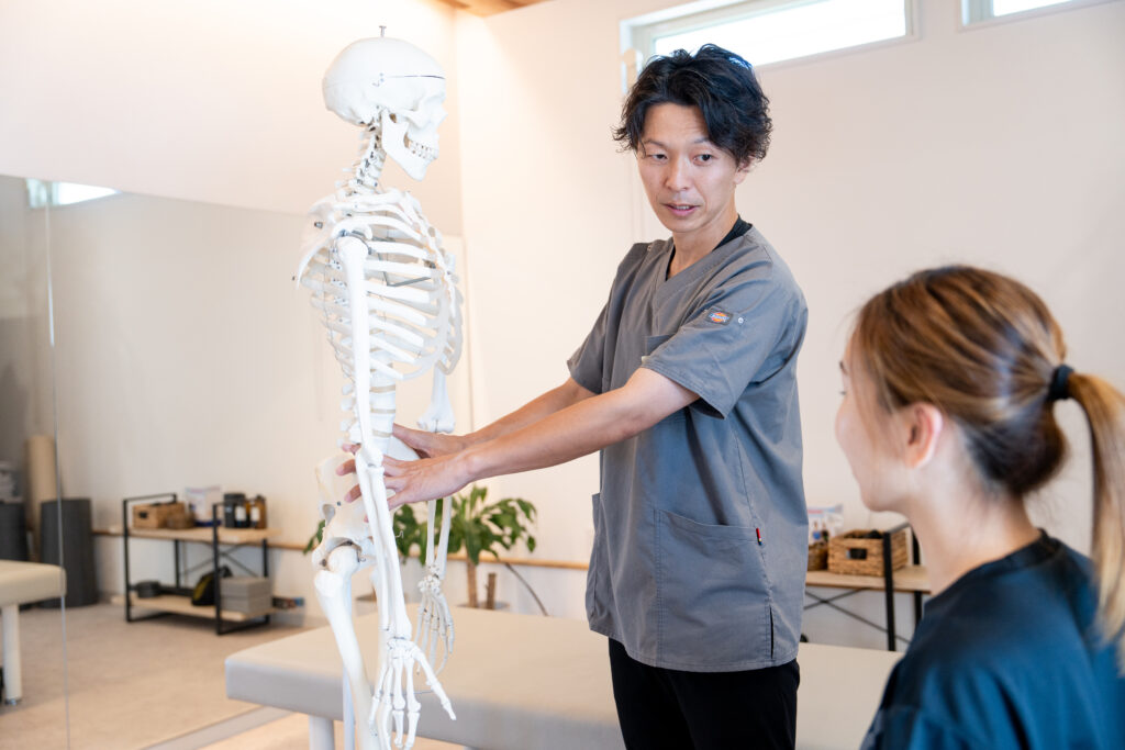 説明・カウンセリング風景
